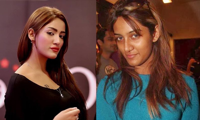 پاکستانی خوبصورت اداکاراؤں کے اصلی چہرے