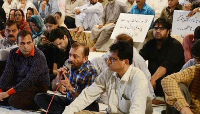 کراچی:ایم کیوایم کی تادم مرگ بھوک ہڑتال آج تیسرے دن میں داخل