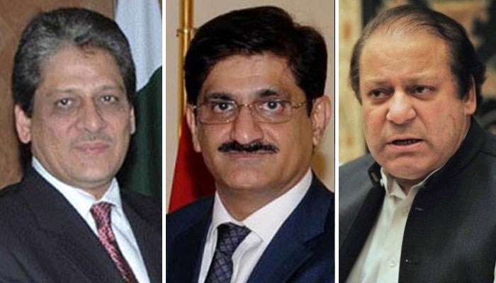 وزیراعظم نواز شریف سے گورنراور وزیراعلیٰ سندھ کی ملاقات