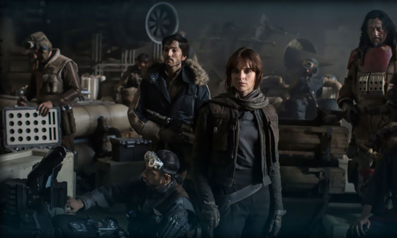 خلائی مخلوق پر فلم رُوگ ون اے اسٹار وارز' کا ٹریلرجاری