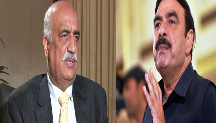 ٹی او آر کمیٹی اجلاس،شیخ رشید اور خورشید شاہ میں نوک جھونک
