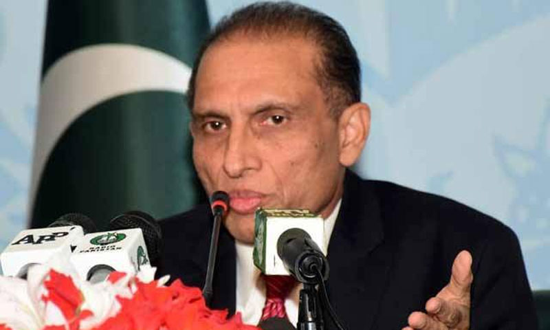 بھارت پاکستان پرالزامات کےبجائے مسئلہ کشمیر پرتوجہ دے،اعزاز چوہدری