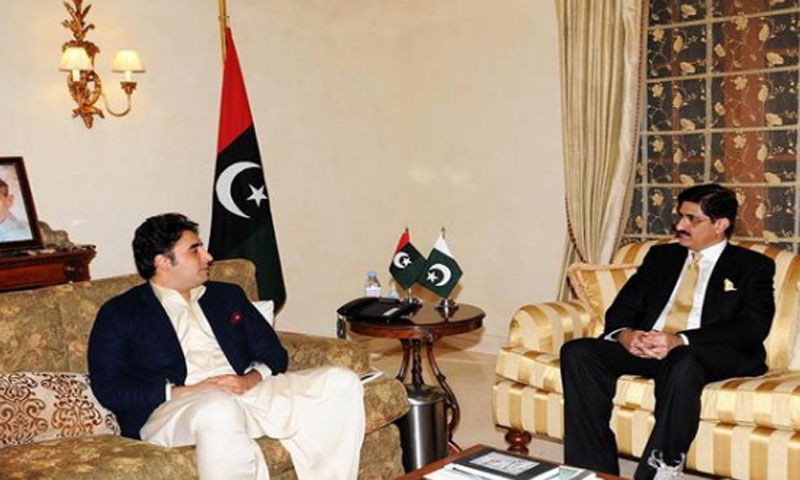 کراچی:بلاول سے وزیراعلیٰ سندھ کی ملاقات