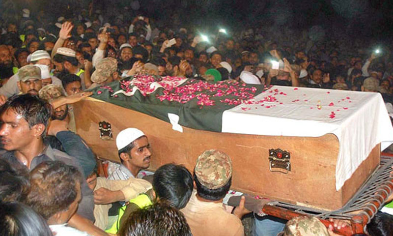 بھارتی فائرنگ سے شہید نائیک امتیاز فیصل آباد میں سپردخاک