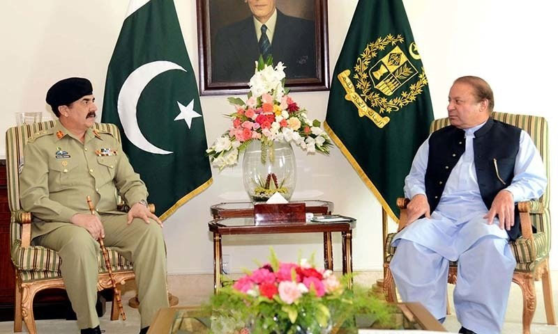 وزیراعظم سے آرمی چیف کی ملاقات، اہم امور پر تبادلہ خیال