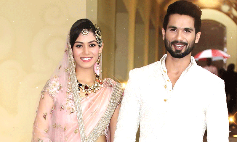 شاہد کپور اپنی بیوی کے گن گانے لگے