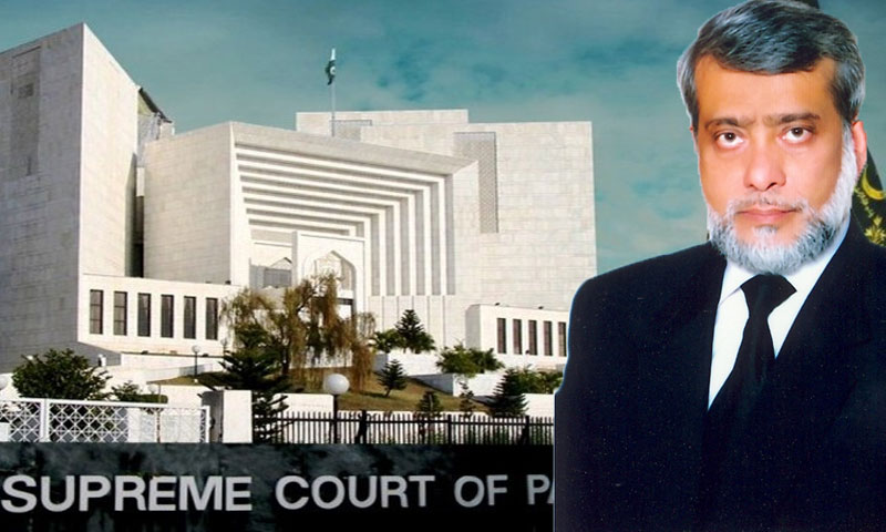 سپریم کورٹ کے جسٹس اقبال حمید الرحمن نے استعفیٰ دے دیا