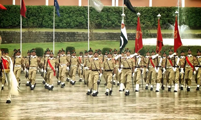 کاکول: 35 ویں پاسنگ آؤٹ پریڈ کے حوالے سے شاندار تقریب کا انعقاد