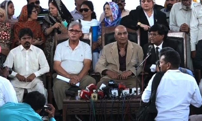 متحدہ&nbsp; لندن کی کراچی میں پہلی پریس کانفرنس، مائنس ون فارمولا مسترد