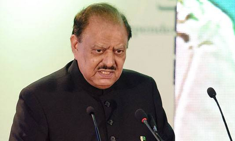 پاک بھارت مخالفت دونوں ملکوں کیلئے نقصان دہ ہے،ممنون حسین