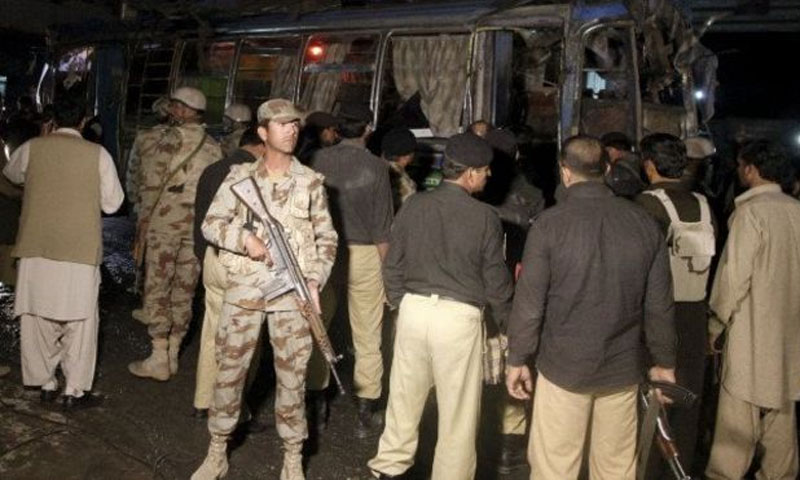 کوئٹہ :بس پر فائرنگ کا مقدمہ سریاب تھانے میں درج