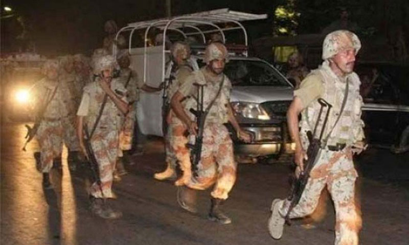 کراچی:رینجرز کی کارروائی،4&rsquo;&rsquo; دہشت گرد&ldquo;ہلاک