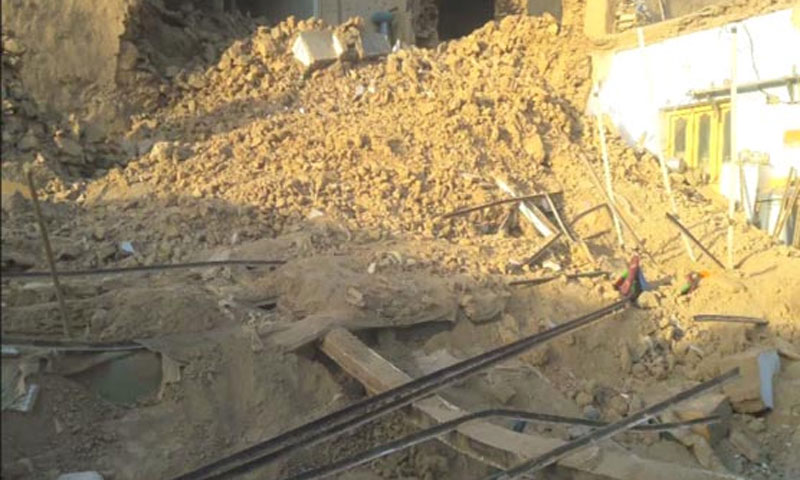 خیبرایجنسی:مکان کی چھت گرنے سے 5افراد جاں بحق