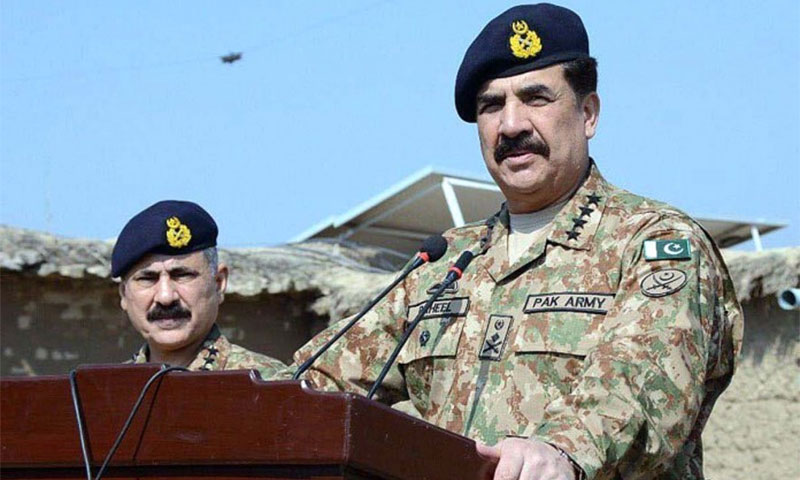 ہماری تحمل کی پالیسی کوکمزوری سمجھنا خود بھارت کیلئے خطرہ ہے،جنرل راحیل