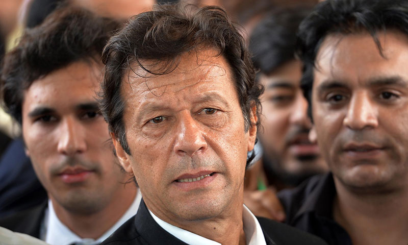ن لیگ کا مؤقف سے پھر جانا حواس باختگی کی علامت ہے،عمران خان