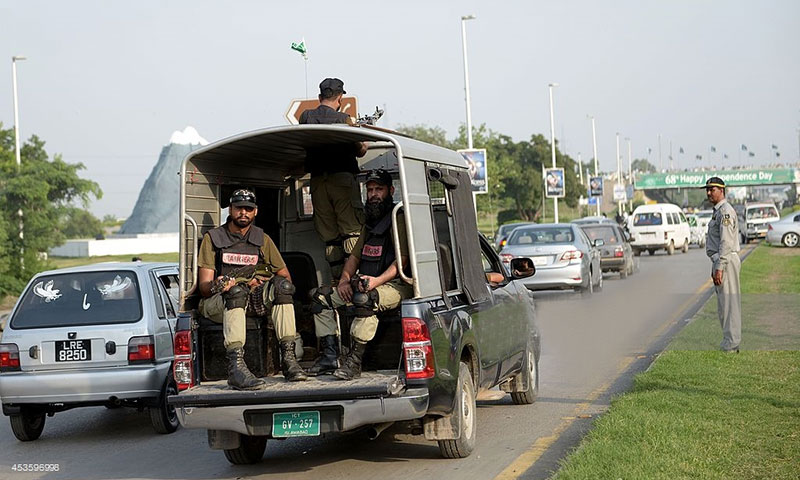 اسلام آباد سے تربیلا جانے والی رینجرز کی گاڑی کو حادثہ،2اہلکار جاں بحق