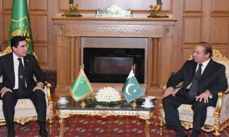 پاکستان اور ترکمانستان کی قیادت کی ملاقات، تاپی پر تبادلہ خیال