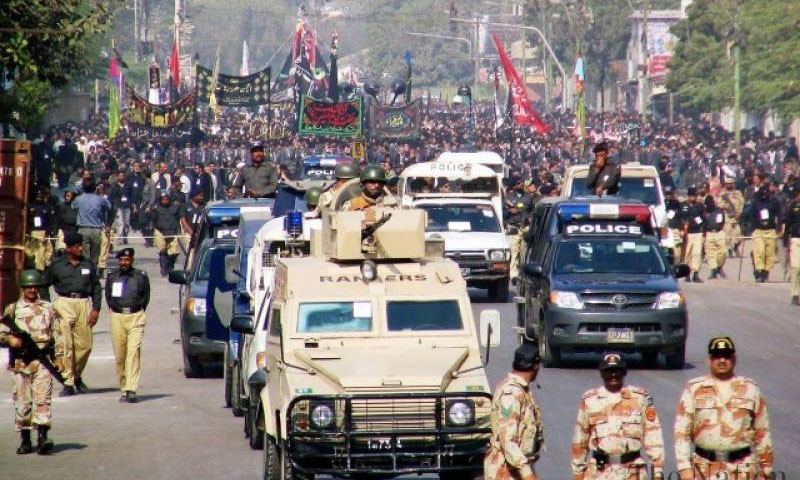 چہلم امام حسین کے موقع پر ملک بھر میں سیکیورٹی کے سخت انتظامات