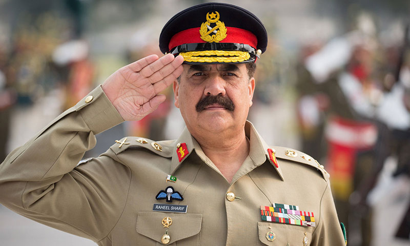 آرمی چیف جنرل راحیل شریف آج سوات کا دورہ کریں گے
