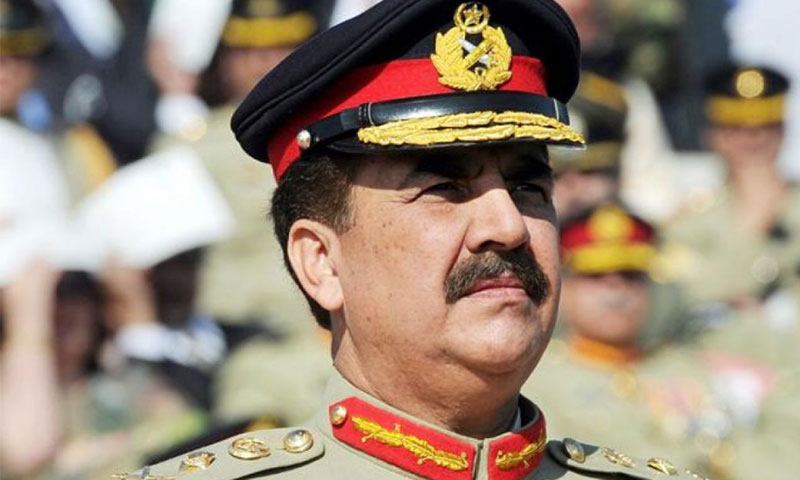 آرمی چیف راحیل شریف کو اپنے دور میں درپیش چیلنجز پر رپورٹ