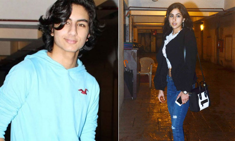 سیف علی خان کے بچوں کی تصویر سوشل میڈیا پر مقبول