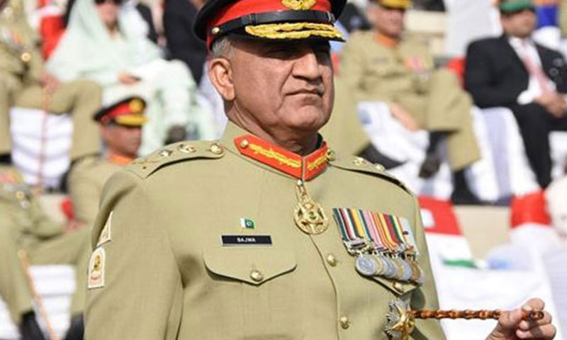 آرمی چیف قمر باجوہ کو آئی ایس آئی کی انسداد دہشت گردی پر بریفنگ