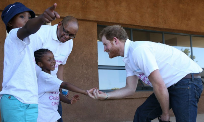 برطانوی شہزادے ہیری کی افریقہ سے محبت پر فلم ریلیز