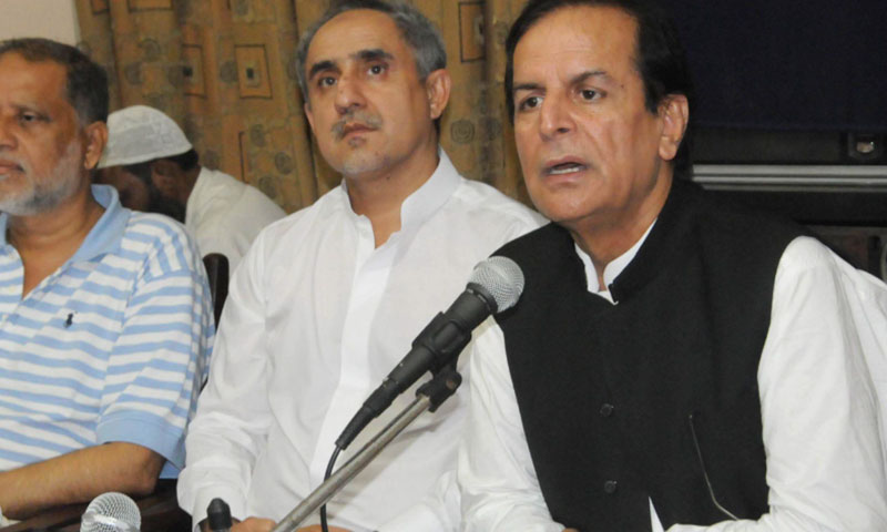 جاوید ہاشمی نے عمران خان کو مناظرے کا چیلنج کردیا