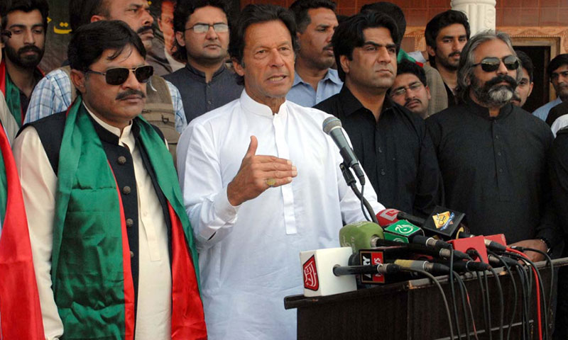 کسی بھی کرپٹ جماعت کا ساتھ نہیں دینگے، عمران خان