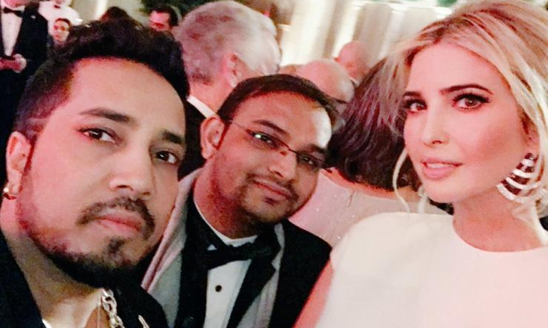 بھارتی گلوکار میکا سنگھ بنے ڈونلڈ ٹرمپ کے مہمان