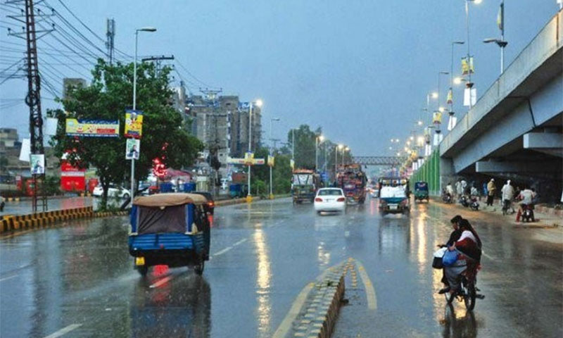 خیبرپختونخوا کے بیشتر اضلاع میں بارش سے موسم خوشگوار
