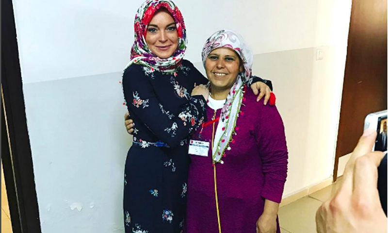 لنڈسے لوہن اسلام سے متاثر