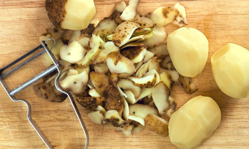 آلو کے چھلکوں کا جادوئی کمال