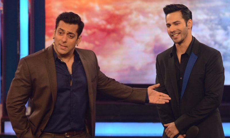 سلمان خان نے ورون دھون کو تھپڑ مارنے کی دھمکی دے دی