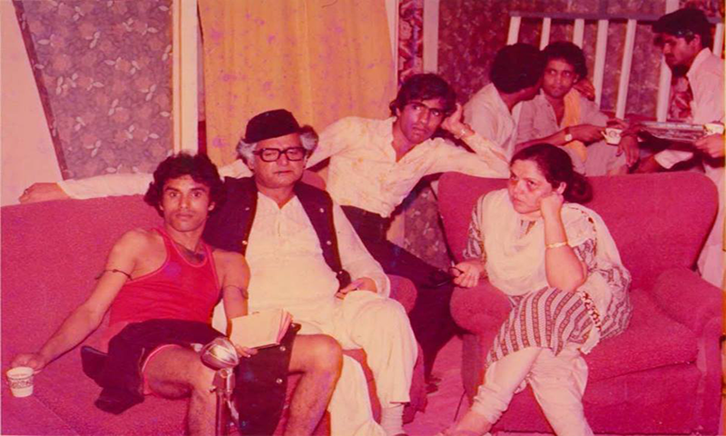 سنہء 1982 میں لی گئی عمر شریف کی ایک نایاب تصویر