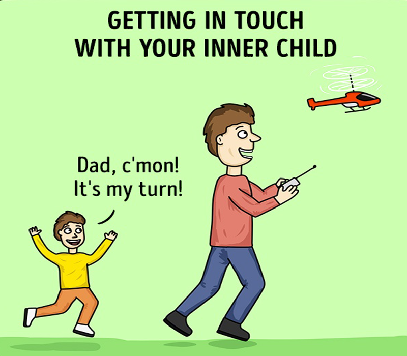 ایک باپ کو کن مضحکہ خیز لمحات سے گزرنا پڑتا ہے؟