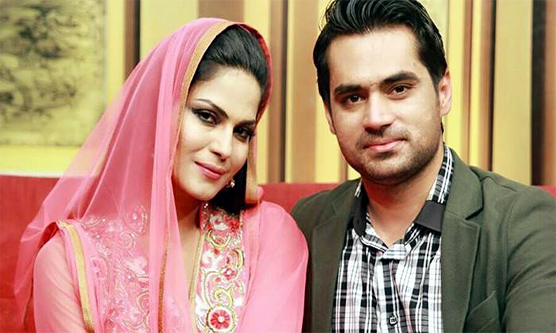 صلح کے بعد وینا ملک اور اسد خٹک کا شاندار ملی نغمہ