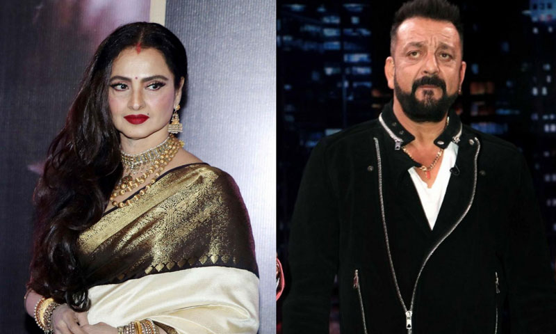 کیا واقعی ریکھا اور سنجے دت شادی کے بندھن میں بندھ چکے ہیں؟