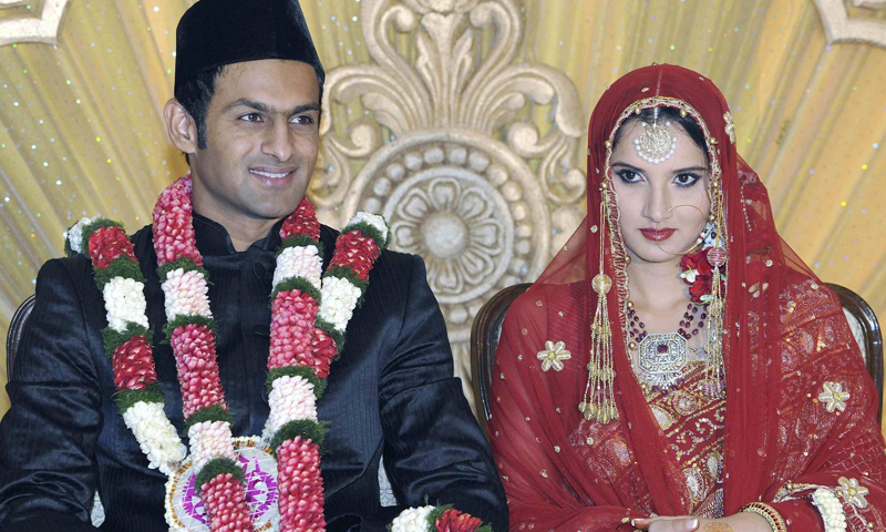 شعیب ،ثانیہ کی شادی کی سالگرہ پردیکھئےدونوں کی خوبصورت تصاویر