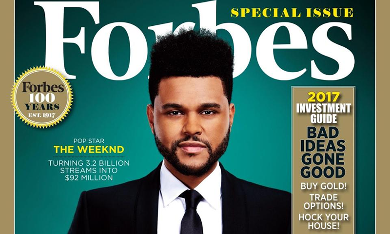 فوربز نے زیادہ معاوضہ لینے والے اسٹارز کی فہرست جاری کردی