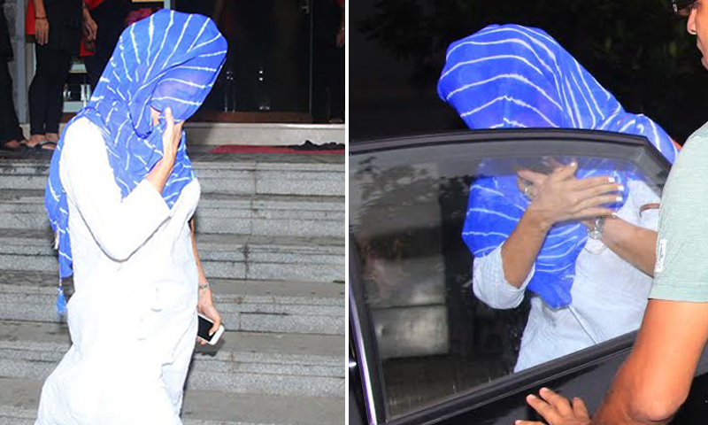 سارا خان نے ایسا کیا کیا جو انہیں منہ چھپانا پڑ رہا ہے؟