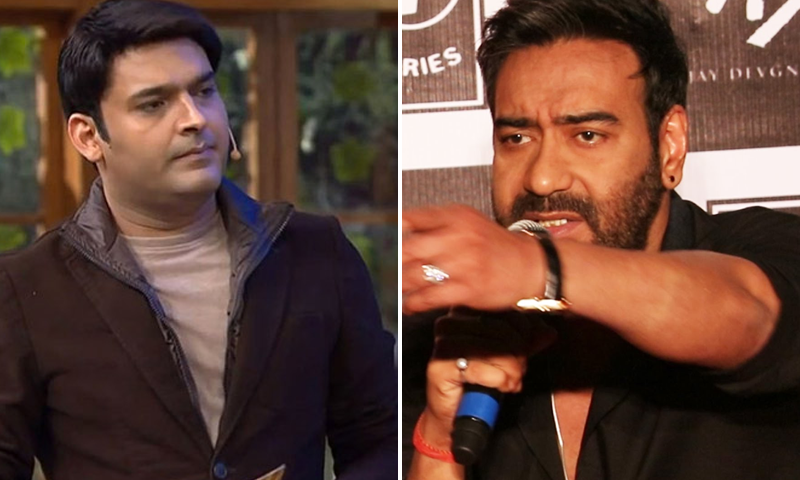 اجے دیوگن کپل شرما پر برہم، آئندہ کبھی شو میں نہ آنے کافیصلہ