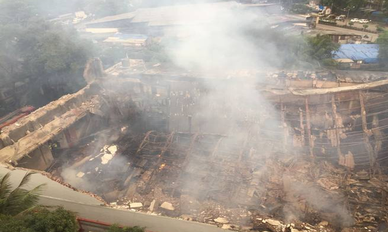 ممبئی کے مشہور آر کے اسٹوڈیو میں آتشزدگی