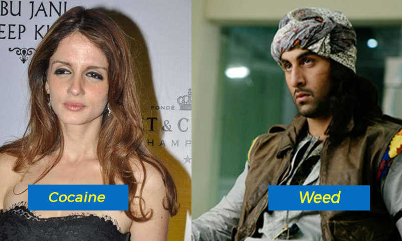 نشے کے عادی بولی وڈ کے مشہور اداکار