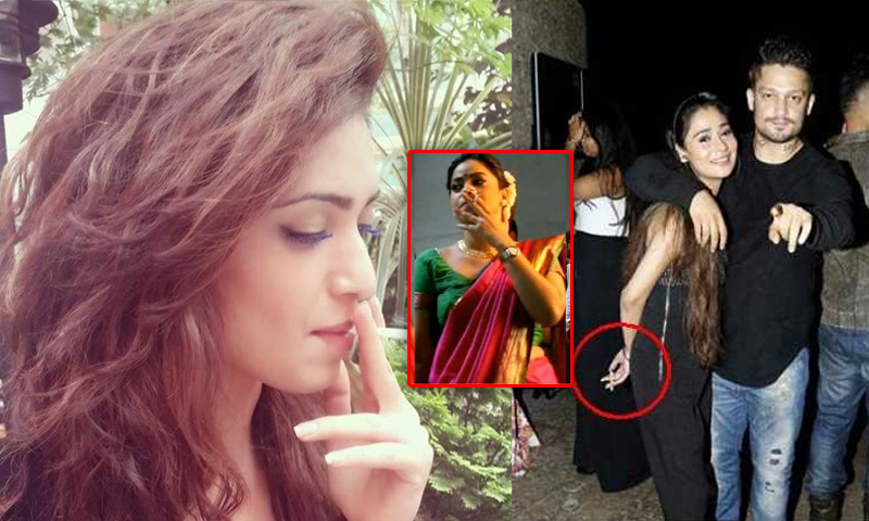 جب ڈراموں کی سنسکاری بہوؤں کو سگریٹ نوشی کرتے پکڑا گیا