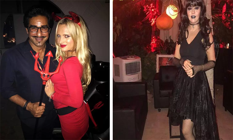 پاکستانی سیلیبریٹیز کے انوکھے ہیلووین کاسٹیومز