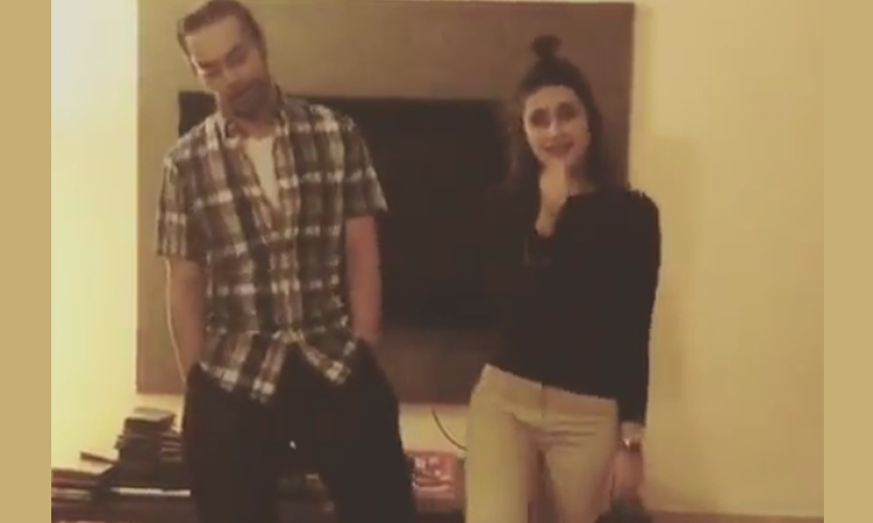 اداکار گوہر رشید کی کبرہ خان کے ساتھ ڈانس کی ویڈیو وائرل