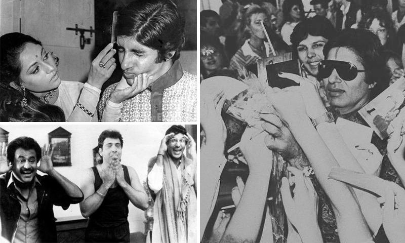 امیتابھ بچن کے 48 سالہ کیریئر کی یادگار تصاویر