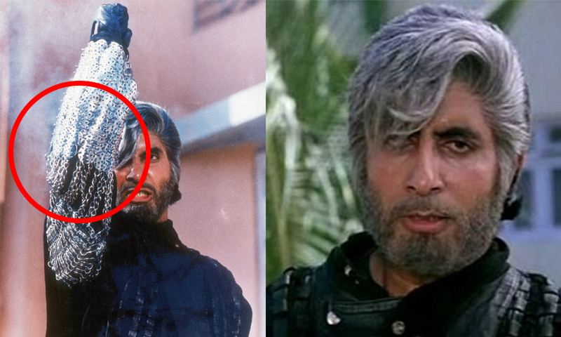 فلم 'شہنشہاہ' میں امیتابھ بچن کے ہاتھ کا وزن کتنا تھا؟