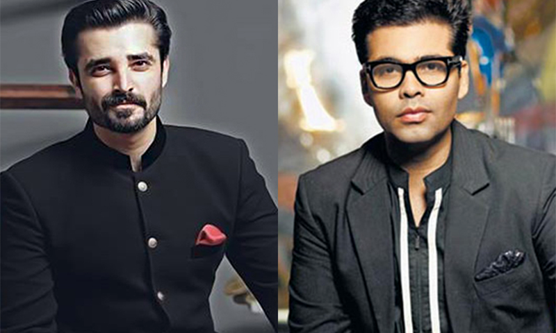 کرن جوہر ,حمزہ علی عباسی کے نقشے قدم پر